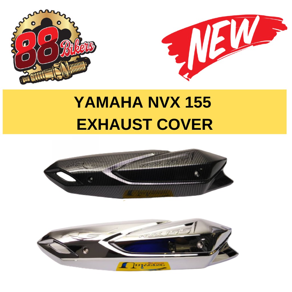 Yamaha Nvx Exhaust Cover Shopee Malaysia