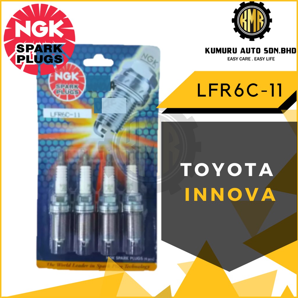 Set Ngk Lfr C Ngk Spark Plug Toyota Innova Tgn Fortuner Tgn