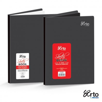 Arto By Campap A Hard Cover Sketch Book A Hard Cover Black Book