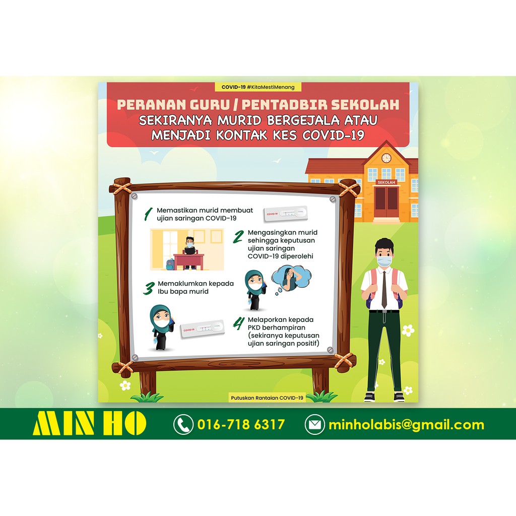 Sop Poster Norma Baharu Di Sekolah Peranan Guru Pentabir Sekolah