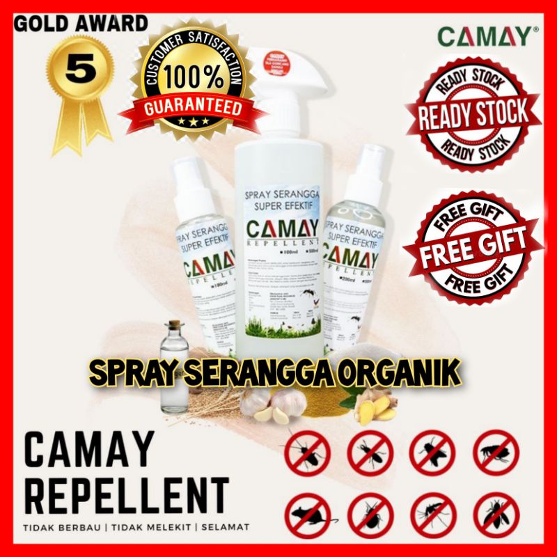 Spray Camay Ubat Hapus Serangga Pepijat Lipas Semut Anaianai Kutu