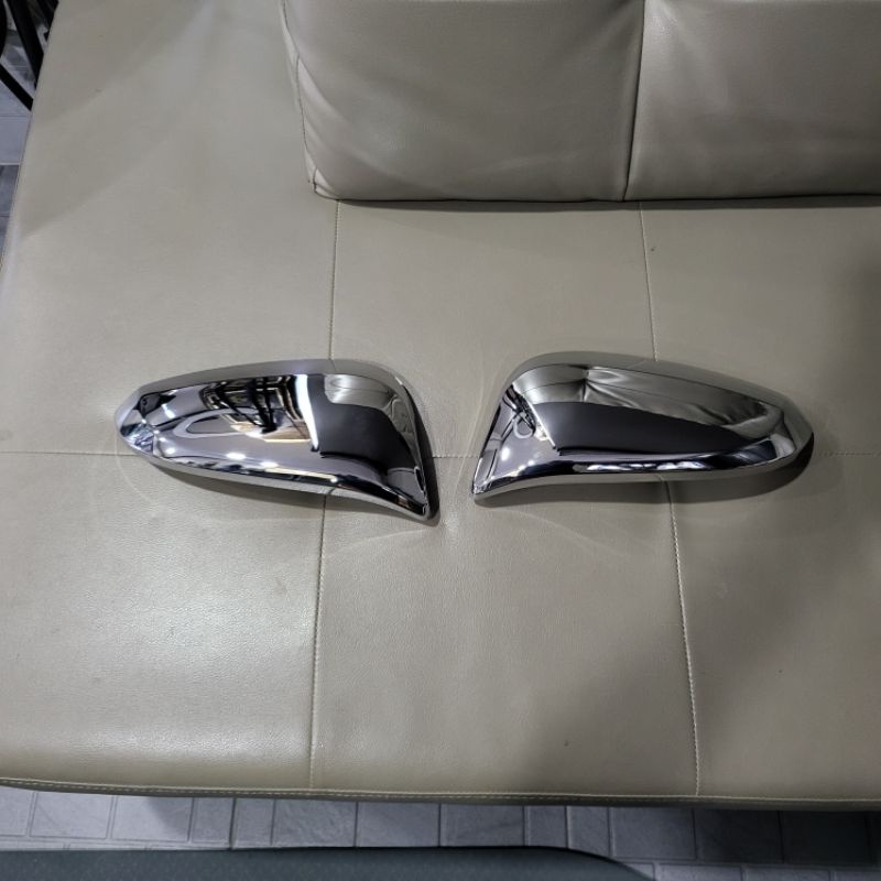 Toyota Revo Side Mirror Cover Chrome Set Left Right Shopee Malaysia