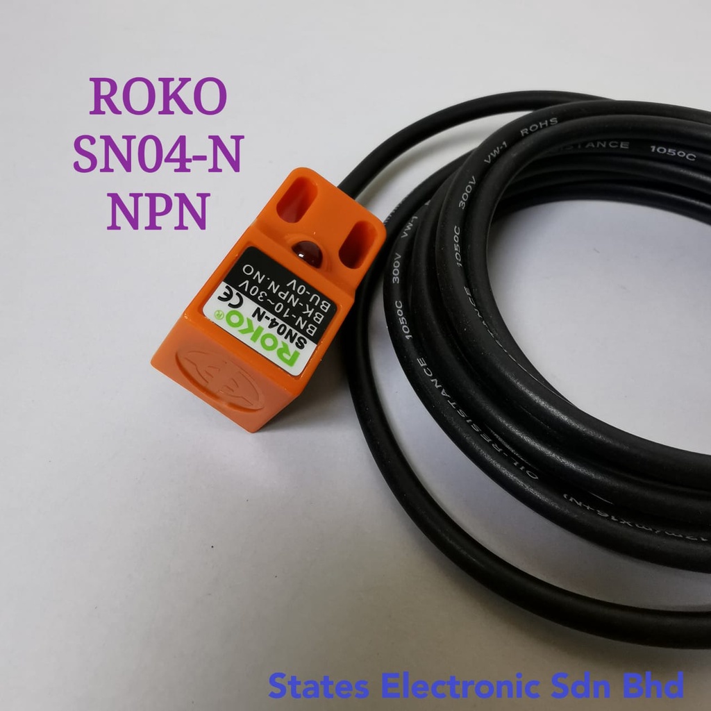 Roko Sn N Inductive Proximity Switch Sensor Npn No Vdc