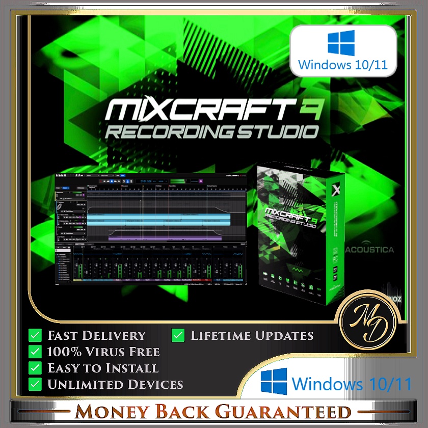 Acoustica Mixcraft Recording Studio Build X Full Version For