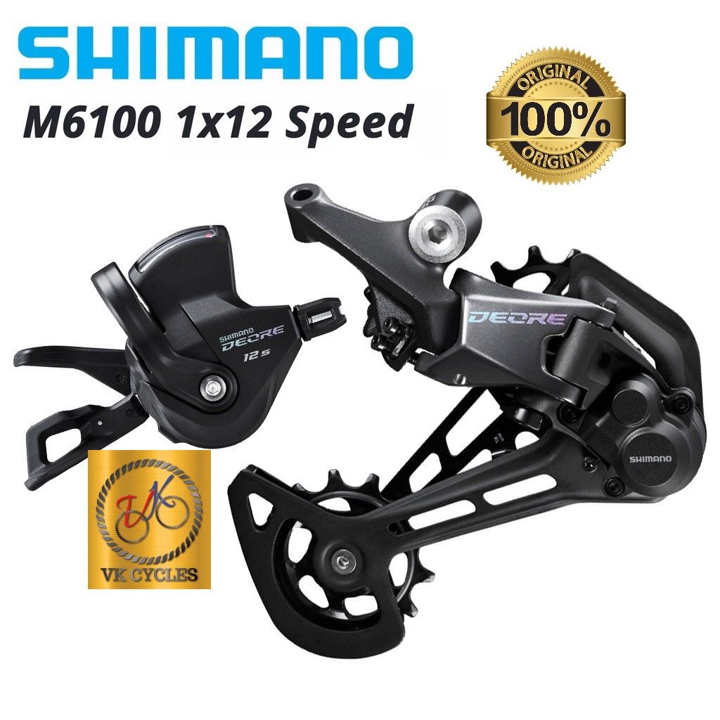 Shimano Deore M6100 SL M6100 R 12 Speed Shifter Rear Derailleur