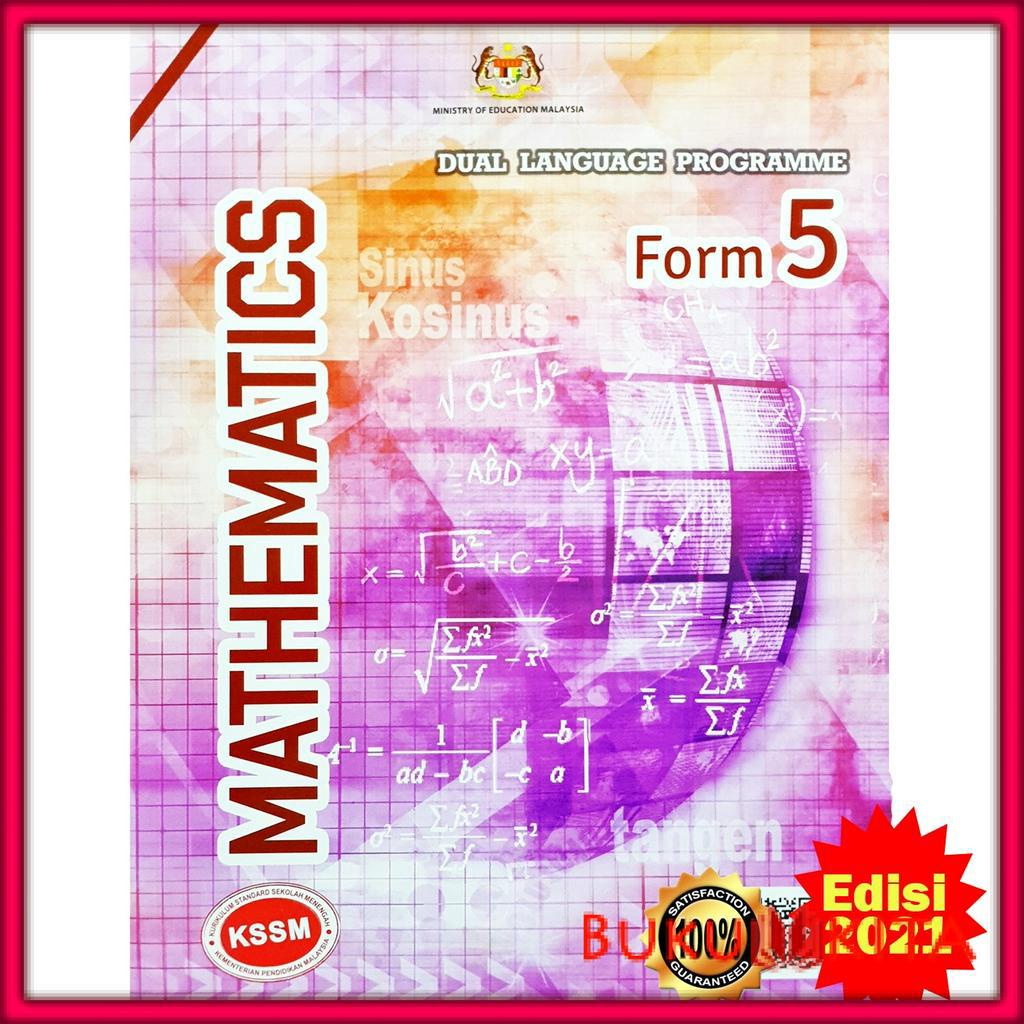 Buku Teks Mathematics KSSM Form 5 EDISI 2021 TERBARU Shopee Malaysia