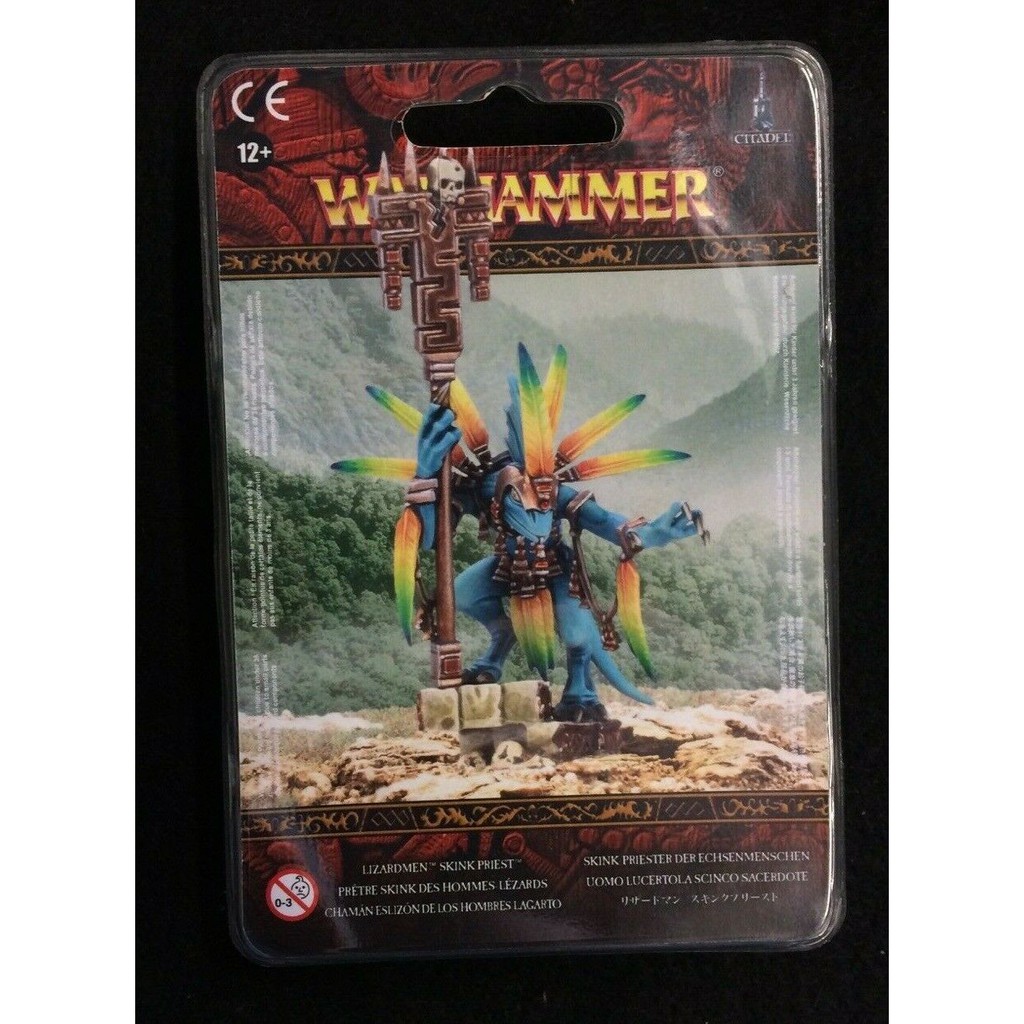 Games Workshop Warhammer Fantasy Lizardmen Skink Priest Shopee Malaysia