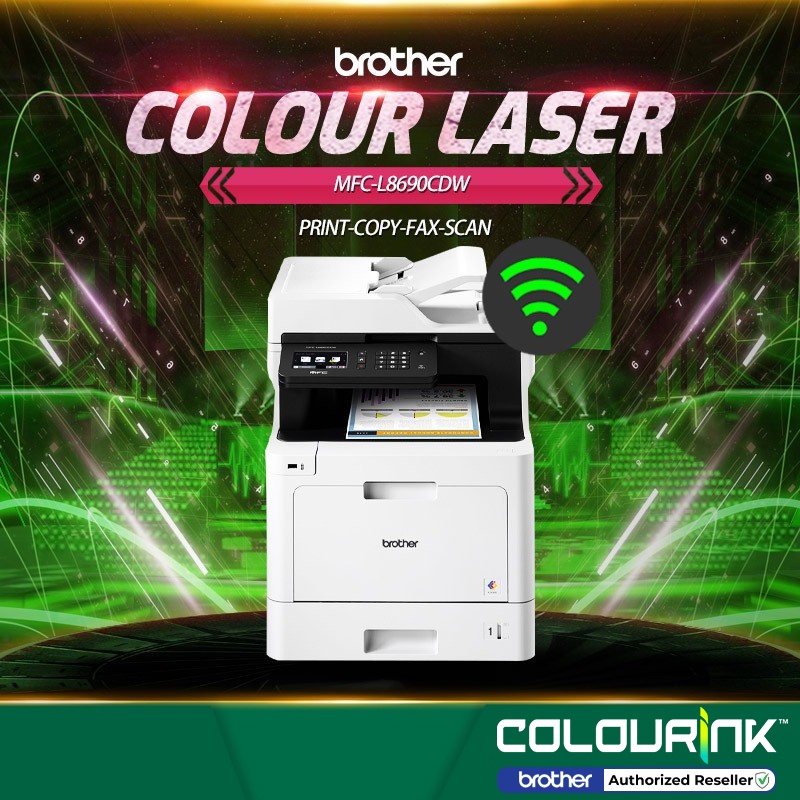 Brother Mfc L Cdw All In One Wireless Colour Laser Printer Duplex