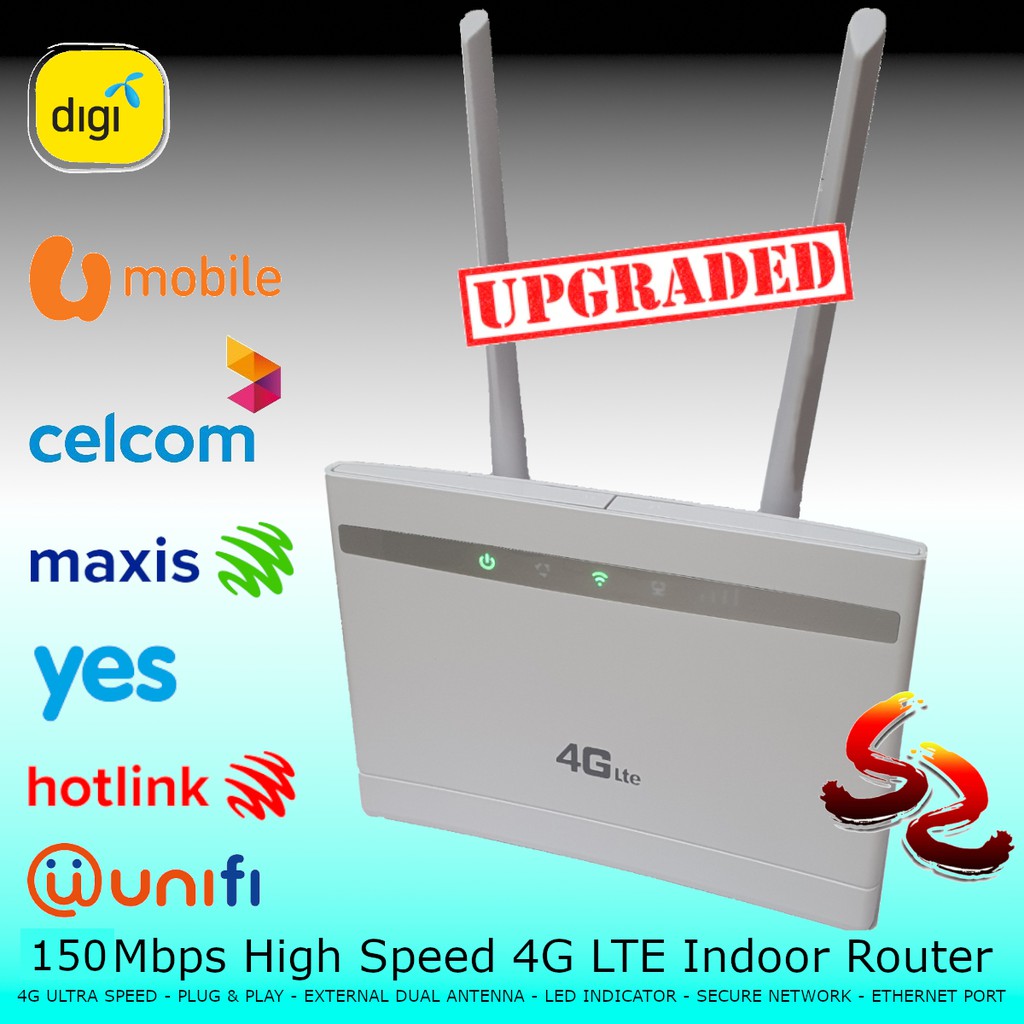 Modified CPE LTE 4G Sim Card Modem CP101 Unlimited Hotspot Router Unifi