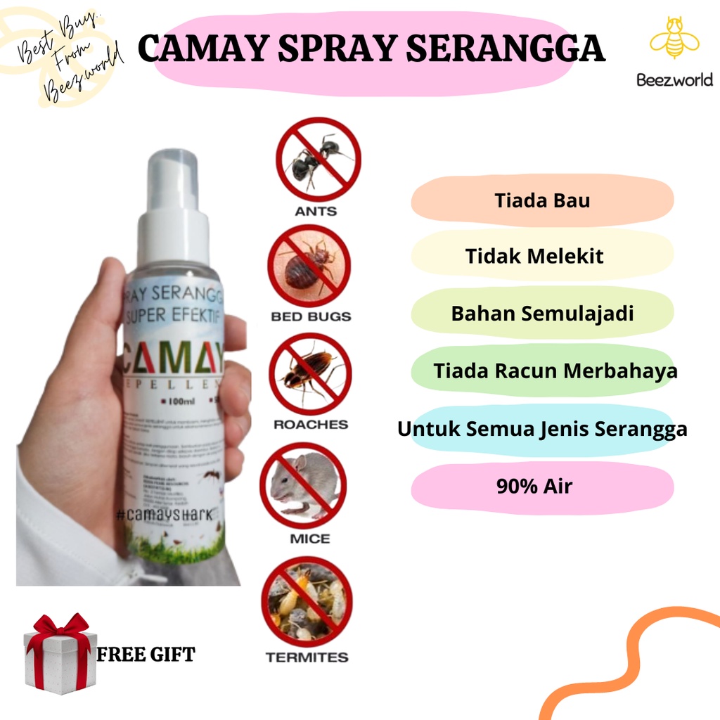 Camay Spray Insect Repellent Spray Tanaman Serangga Lalat Pepijat Semut