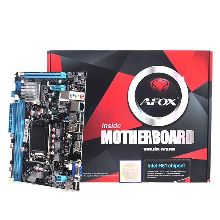 Afox Ih Ma Micro Atx Motherboard Intel Lga Socket H Chipset