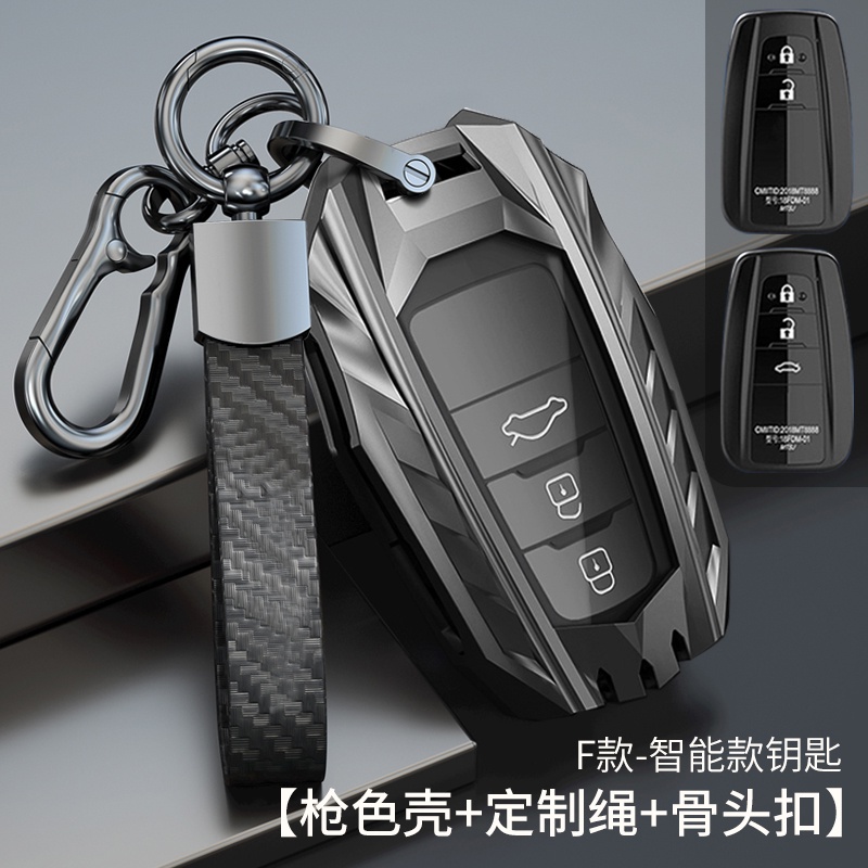 Zinc Alloy Car Key Cover For Toyota Camry Prius Corolla Chr Chr Rav