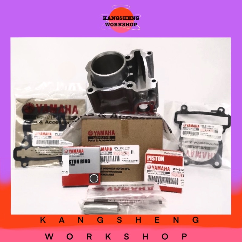 YAMAHA Y15ZR BLOCK SET ORIGINAL CYLINDER KIT SET Shopee Malaysia