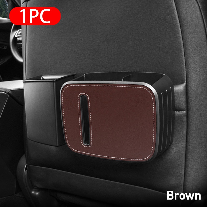 Seametal Car Seat Back Organizer Multifunctional Storage Box Interior