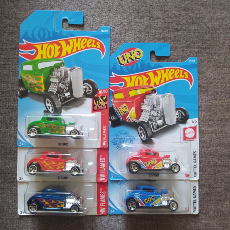 Hot Wheels 32 Ford HW FLAMES MATTEL GAMES Shopee Malaysia