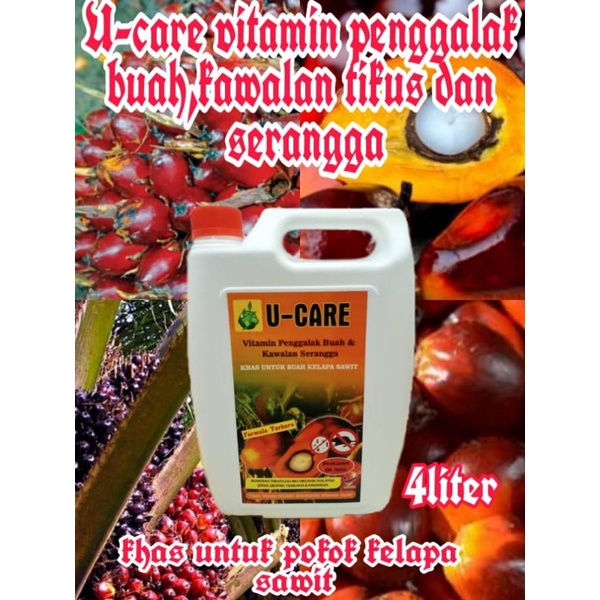 Ready Stock U Care Vitamin Penggalak Buah Kawalan Serangga Khas Untuk