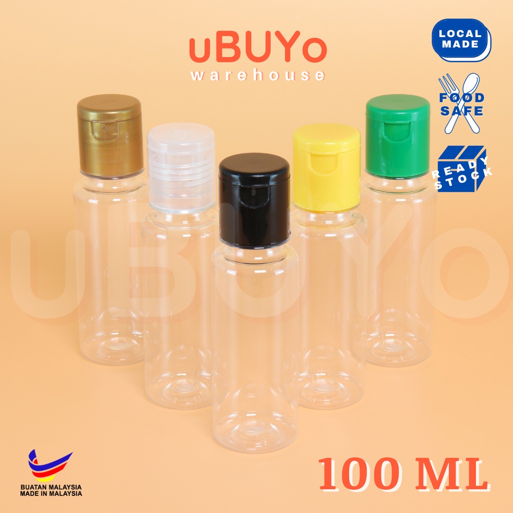 Ml Empty Bottle Botol Kosong Flip Top Penutup Flip Ready Stock