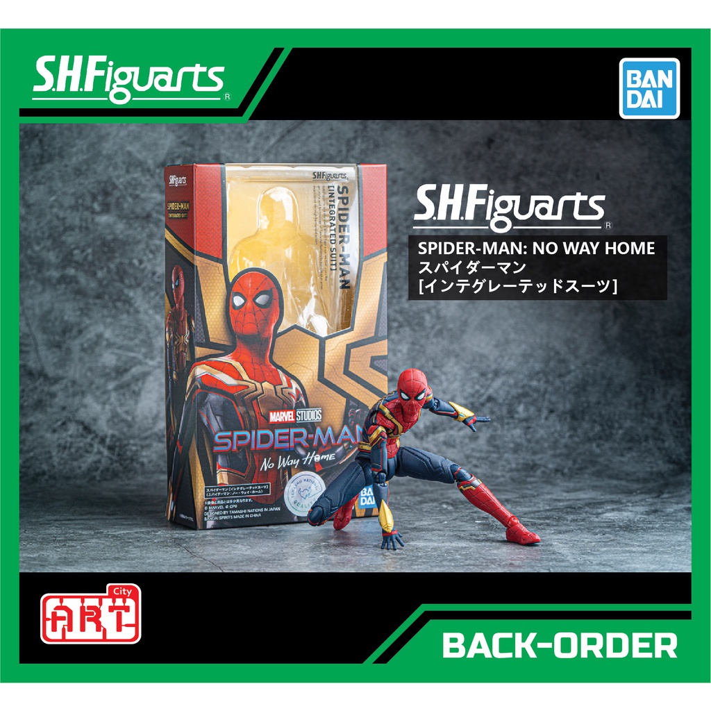 Bandai S H Figuarts Spider Man No Way Home SHF SpiderMan Integrated