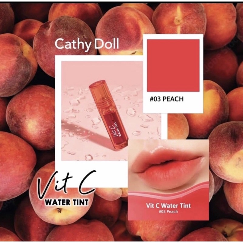 CATHY DOLL VIT C WATER TINT Shopee Malaysia