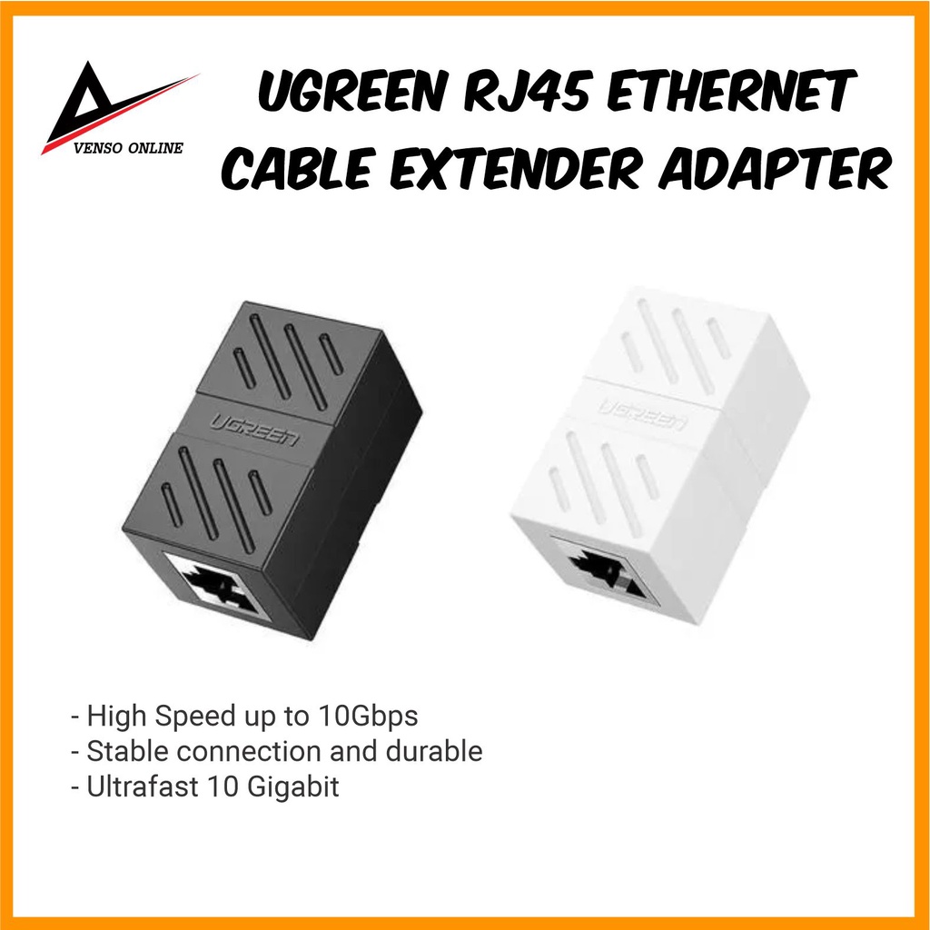 UGREEN RJ45 Ethernet Cable Extender Adapter Shopee Malaysia