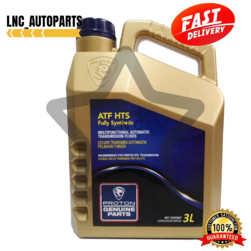 ATF PROTON 3L Auto Transmission Fluid For New SAGA 2019 MC 1 HTS 4AT