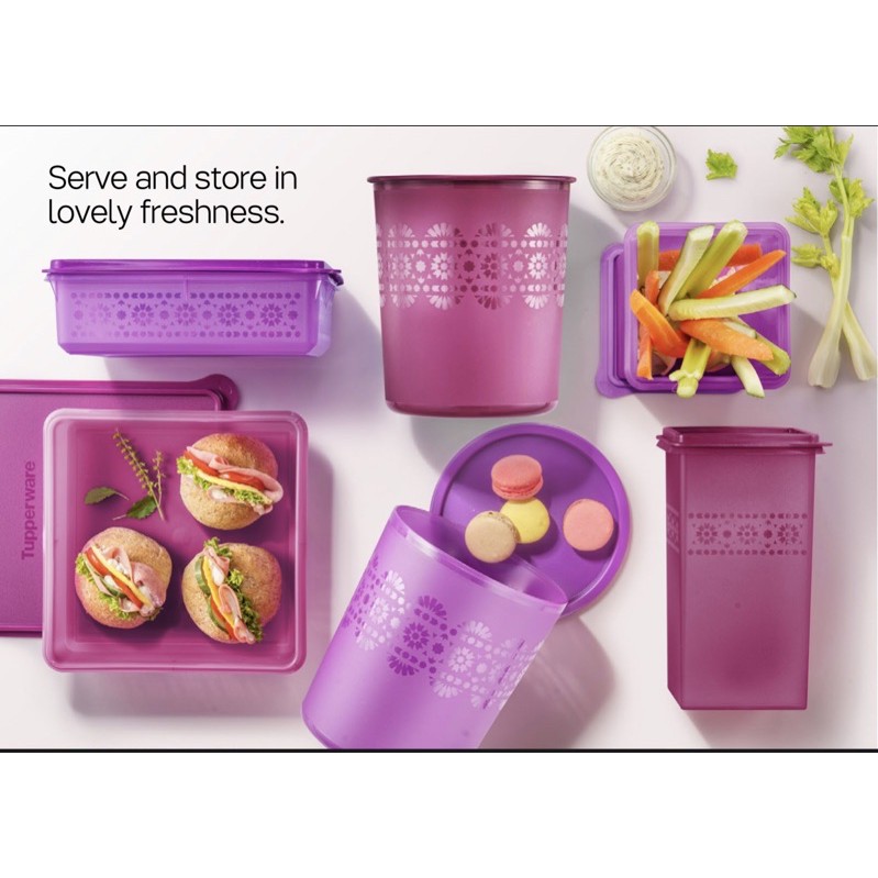 Tupperware Mosaic Snack Stor Lt B B Snack Stor Lt Shopee Malaysia