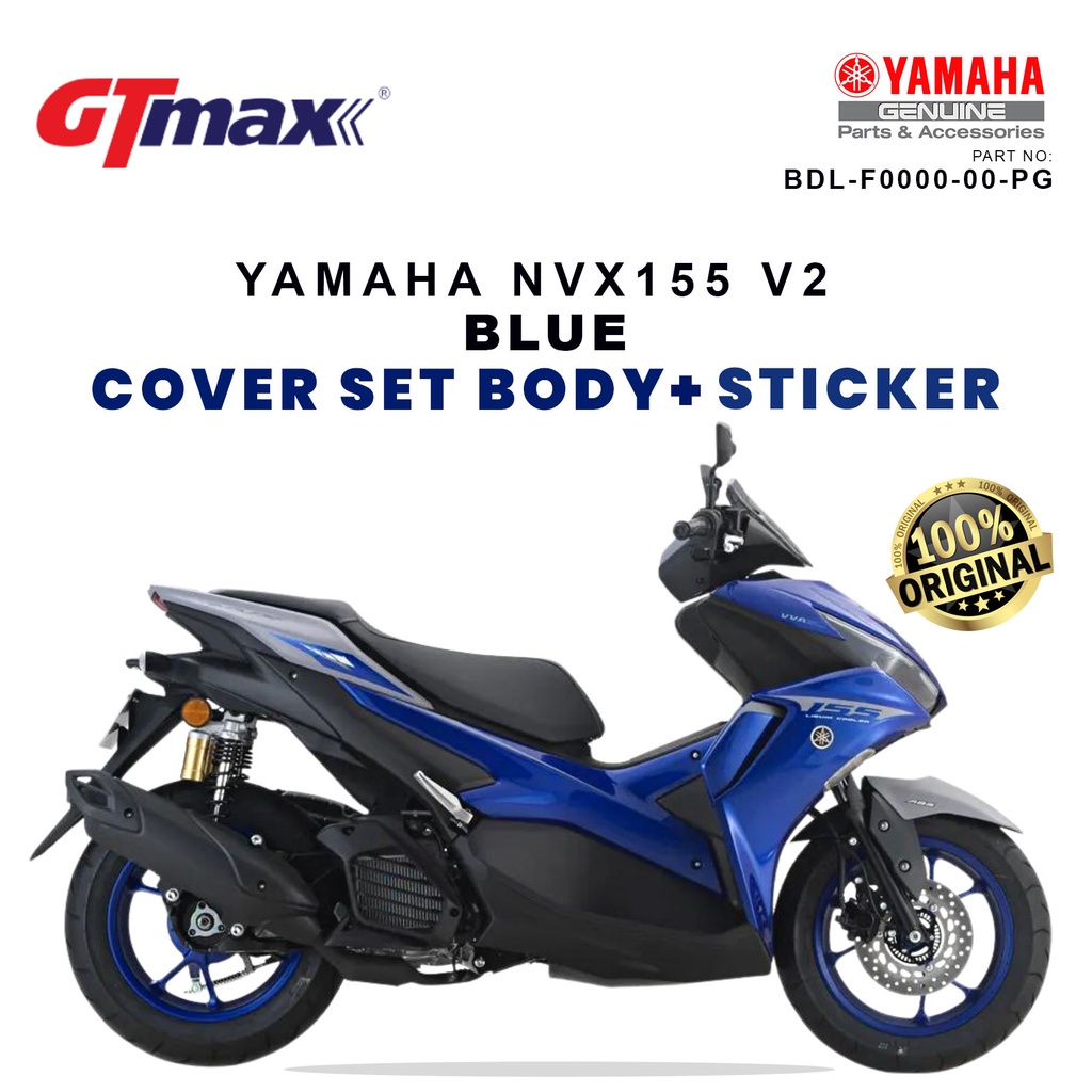 Yamaha Nvx V Coverset Body Sticker Complete Set Berani Jamin