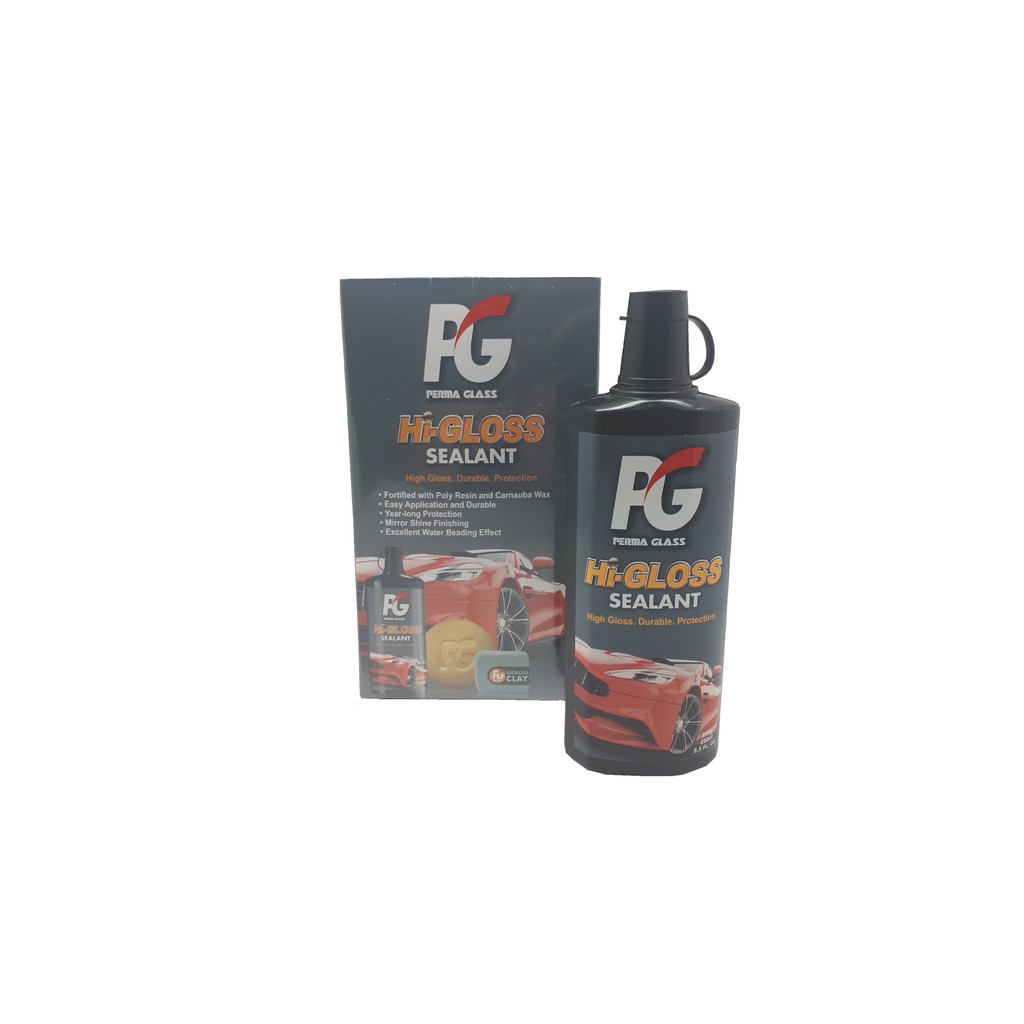 PG Perma Glass Hi Gloss Sealant Kit Car Gloss Shine Protection 250ml