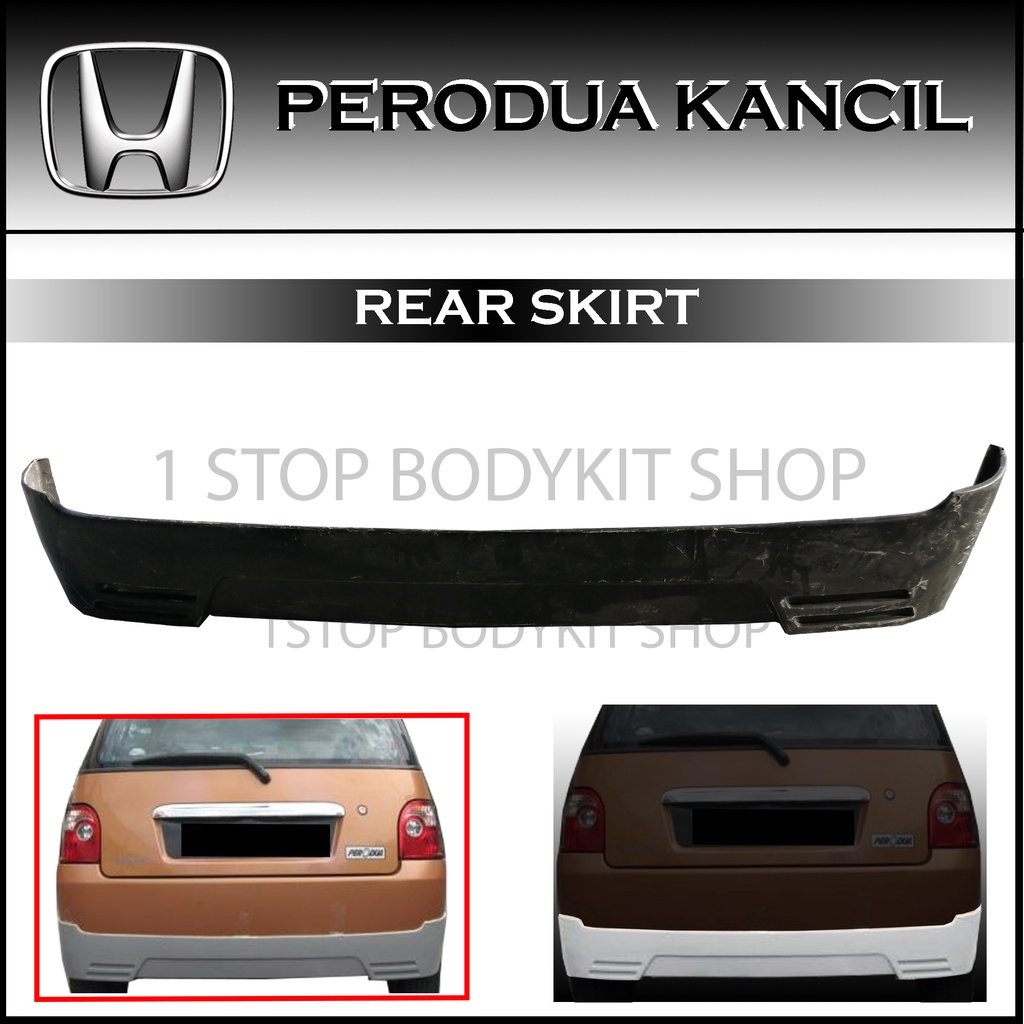 PERODUA KANCIL 850 660 LAMPU BULAT FRONT SKIRT FIBER FIBERGLASS SKIRT