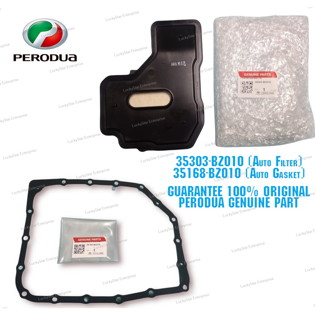 Perodua Auto Transmission Filter With Gasket Myvi L B Axia Bezza New