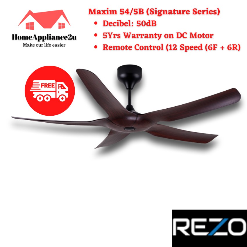 Rezo Ceiling Fan Blades Remote Control Maxim B Years