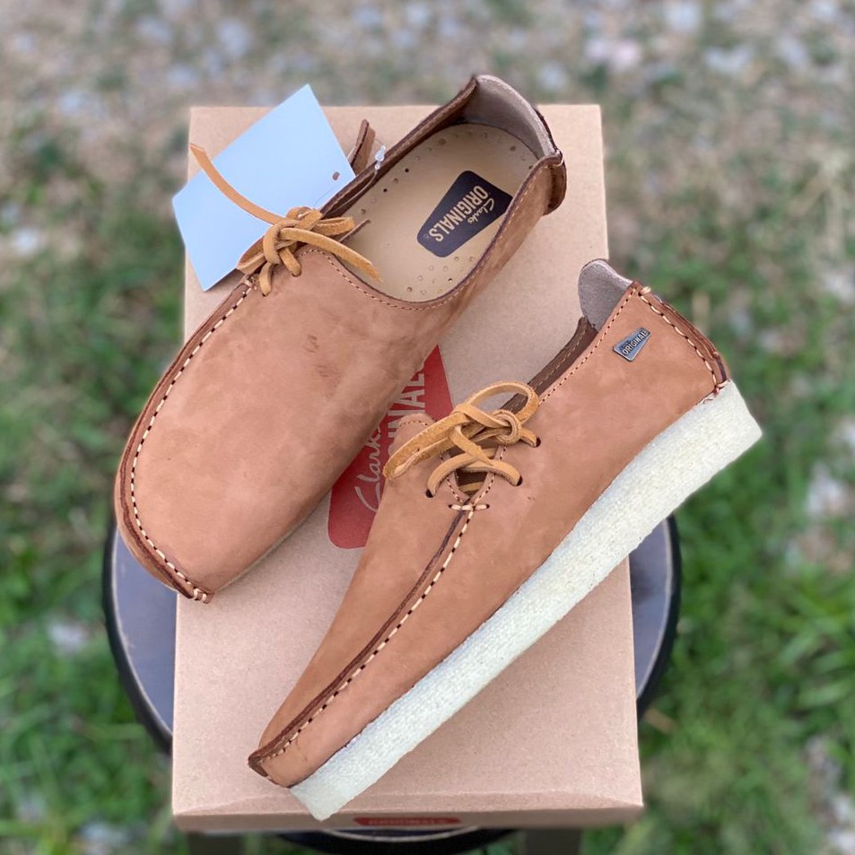 HOT SALE CLARKS LUGGER Genuine Leather S1710001 KASUT KULIT LELAKI