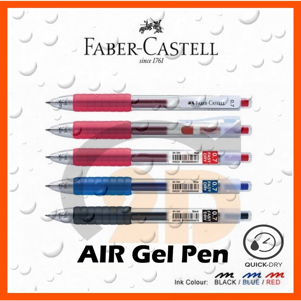 Faber Castell Air Gel Pen Mm Mm Fast Dry Gel Pens Shopee Malaysia