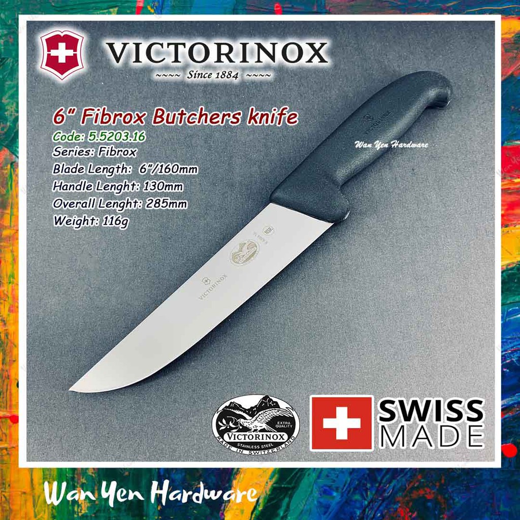 Victorinox Fibrox Mm Slaughter And Butcher Knife Pisau Sembelih