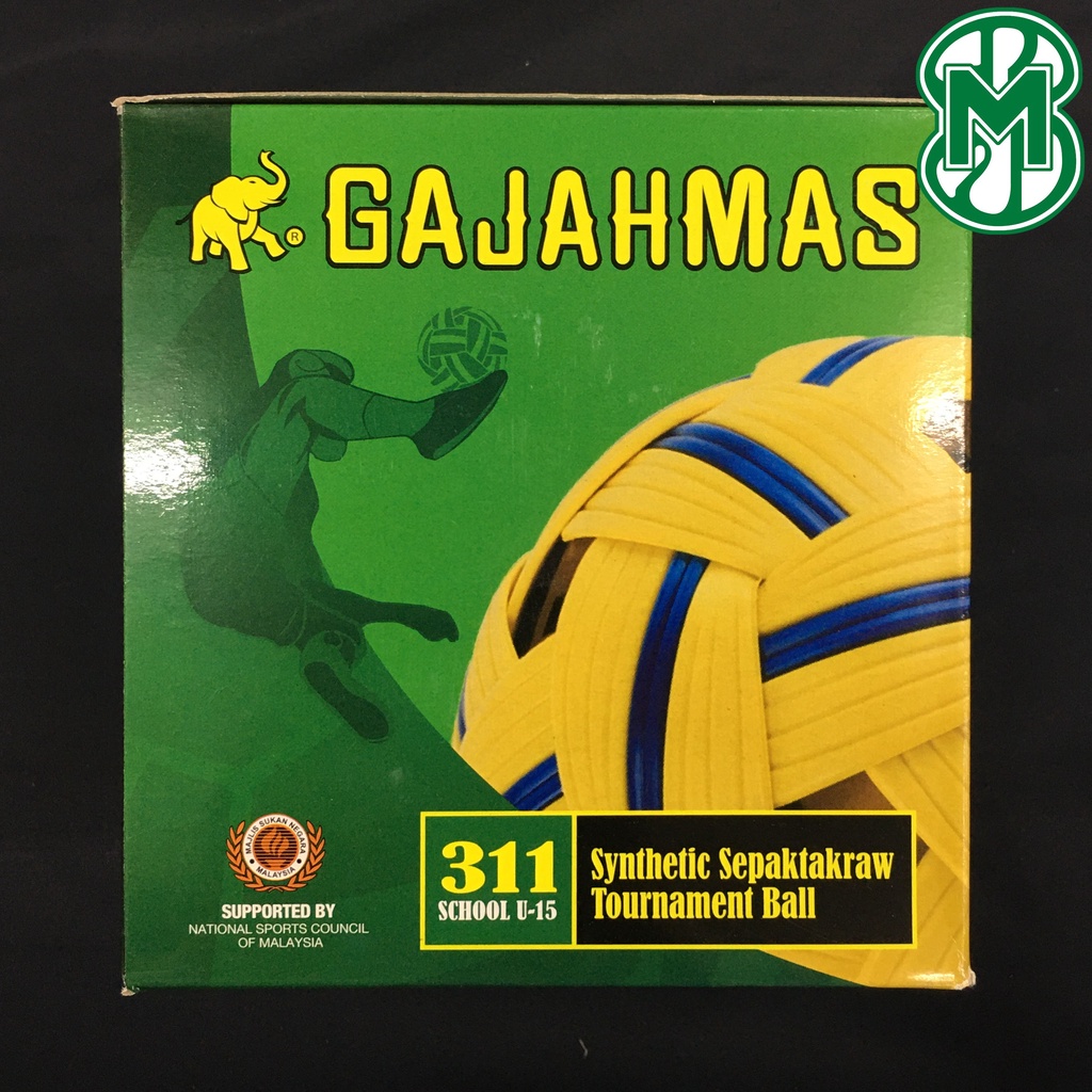 Original Gajahmas Sepak Takraw Ball Shopee Malaysia