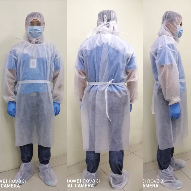 Disposable Isolation Gown Ppe Shopee Malaysia