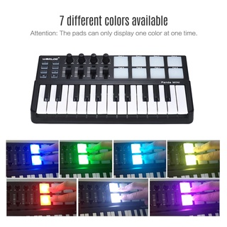 WORLDE Panda Mini MIDI Keyboard MIDI Controller And Drum Pad MINI 25