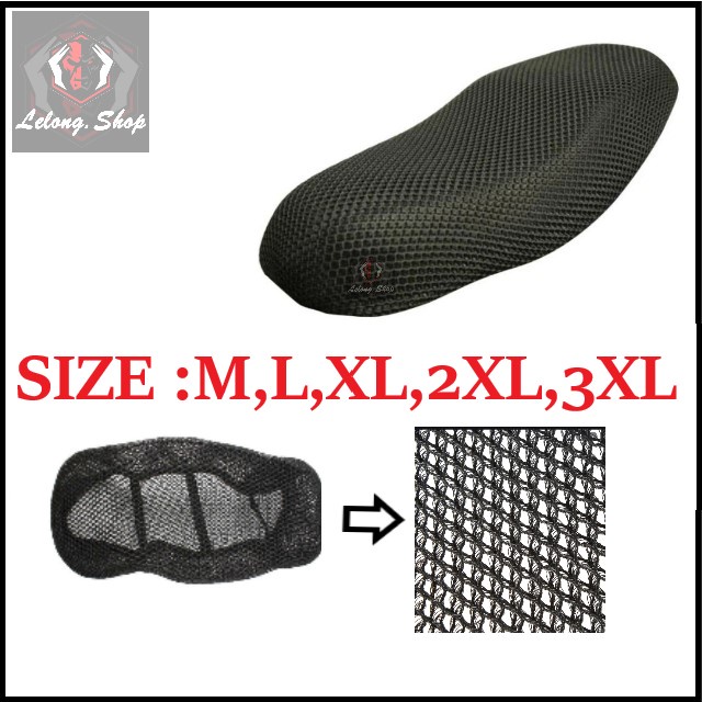 Seat Cover Net Universal Motorcycle D Jaring Motor Cooling Bike