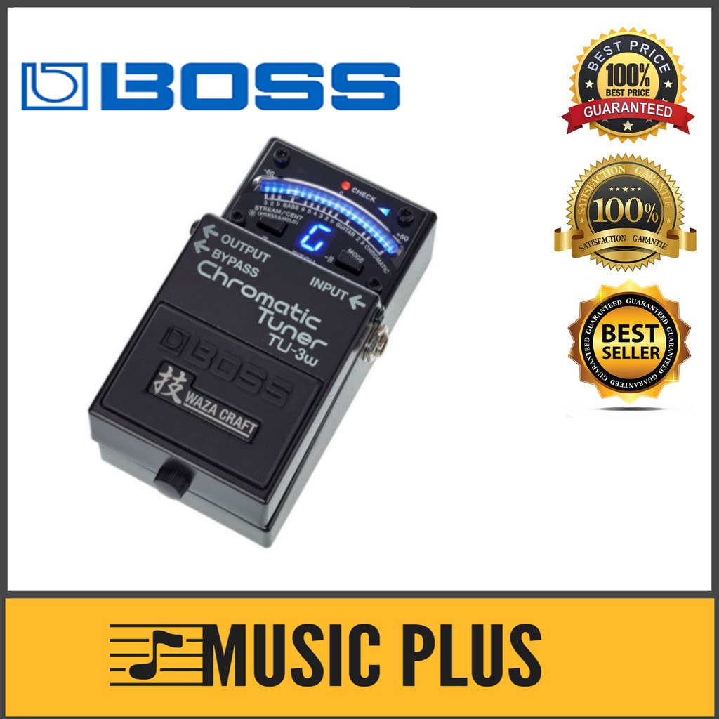 Boss TU 3W Waza Craft Chromatic Tuner With Bypass TU3W Shopee Malaysia