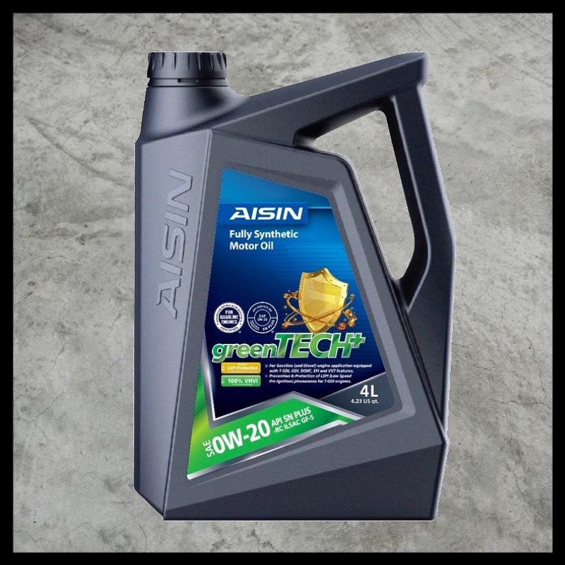 AISIN 0W20 3L 4L ENGINE OIL 0W 20 3 LITER 4 LITER FULLY SYNTHETIC