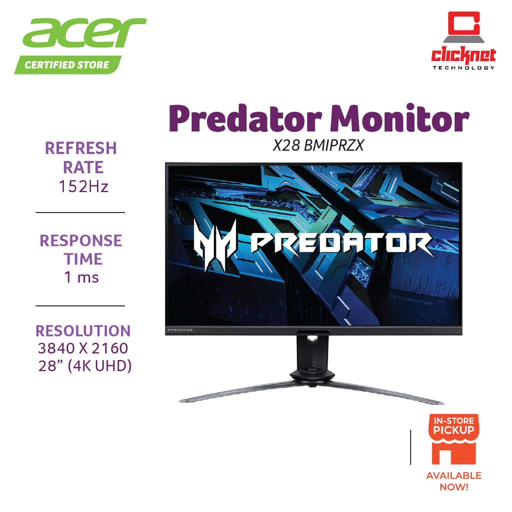 Acer Predator X Bmiiprzx K Uhd Led Gaming Monitor X