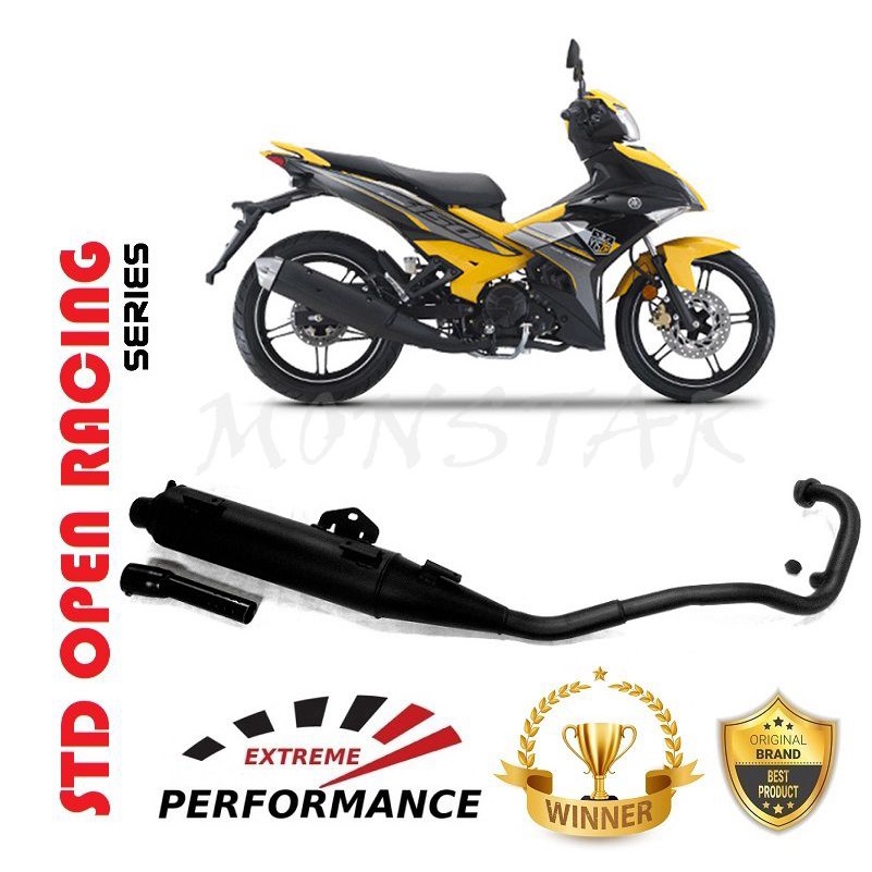 Std Open Racing Exzos Exhaust Pipe Ekzos Ysuku Standard Epower Berang