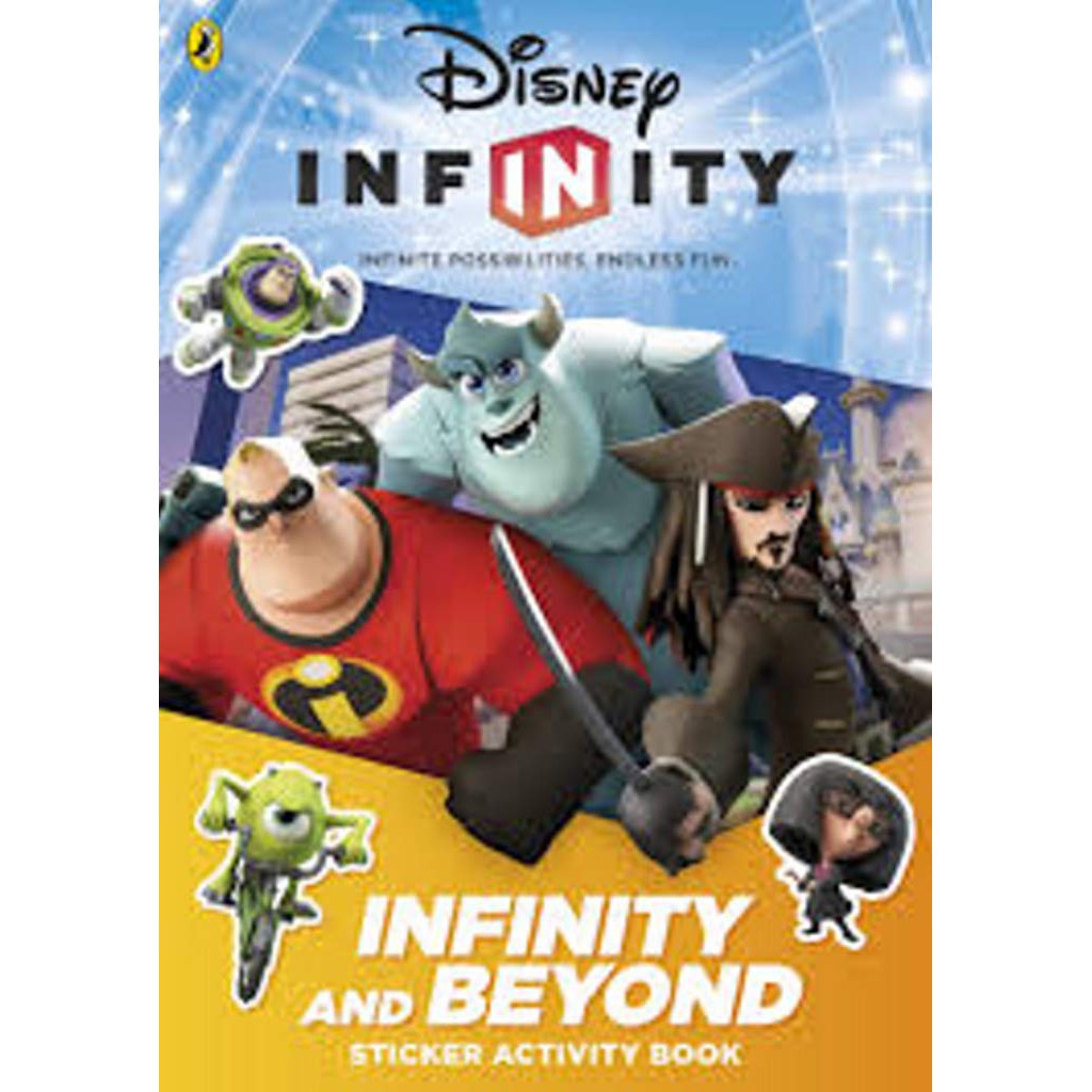 BBW Disney Infinity Infinity And Beyond Sticker Activity Book ISBN 9780141353319 Shopee