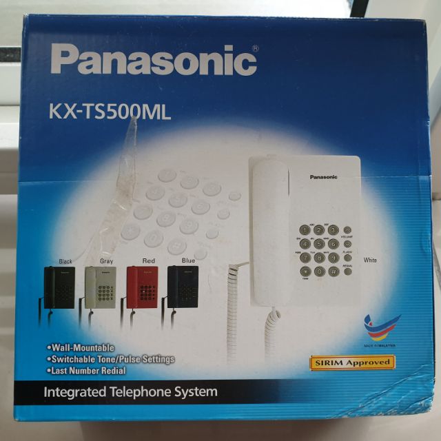 Panasonic Kx Ts Ml Single Line House Phone Shopee Malaysia