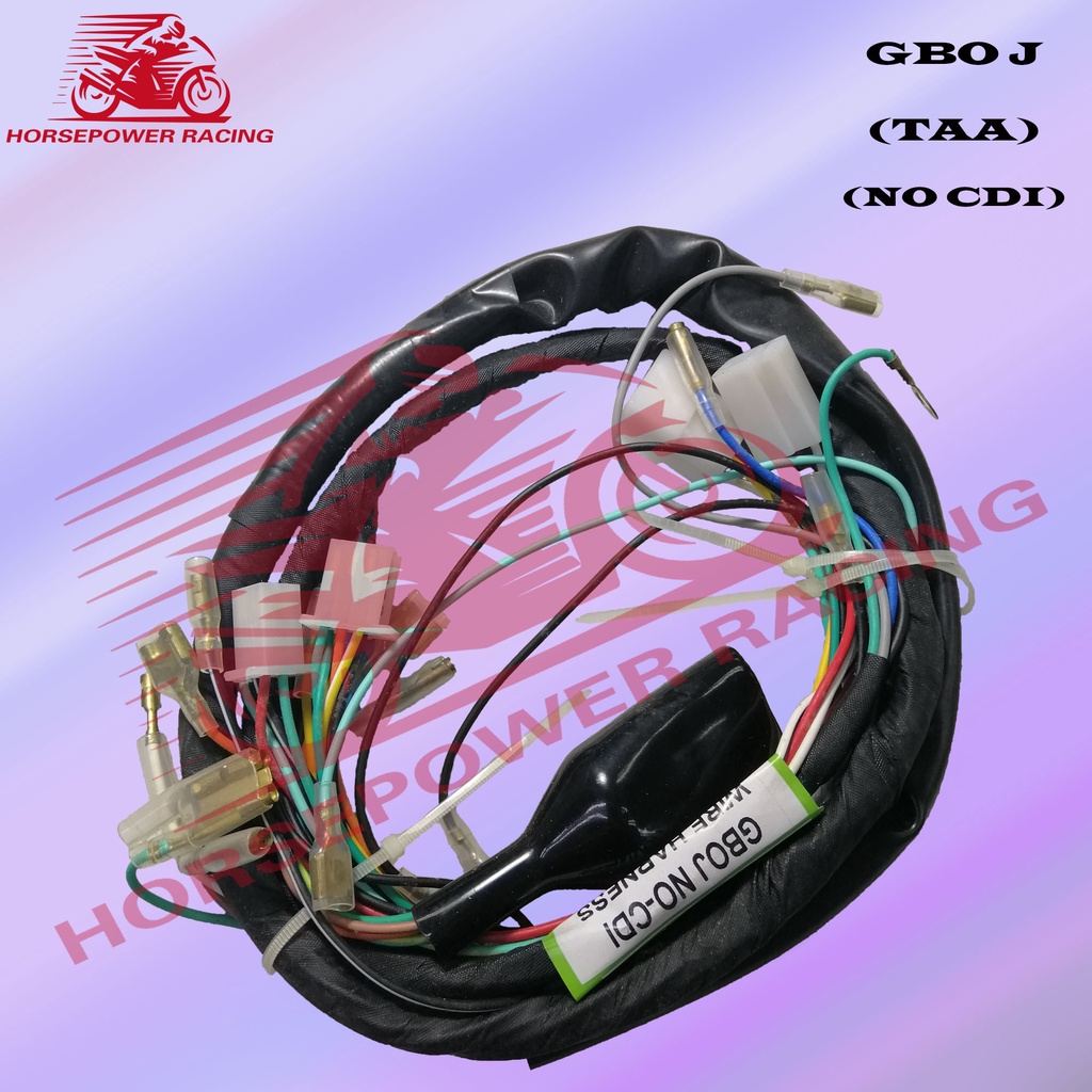 GBO J TAA NO CDI WIRING BODY WIRE HARNESS FULL SET HONDA Shopee