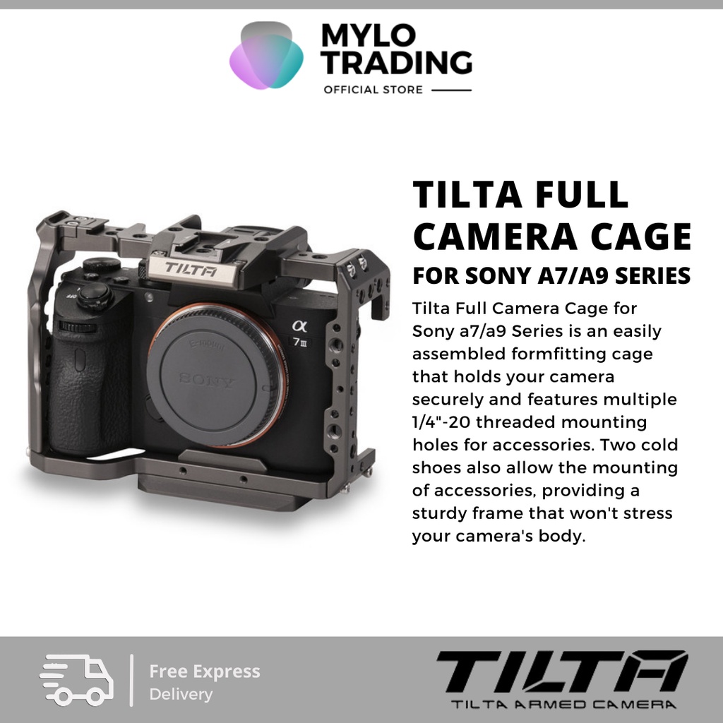 Tilta Full Camera Cage For Sony A A Series Ta T Fcc G Shopee