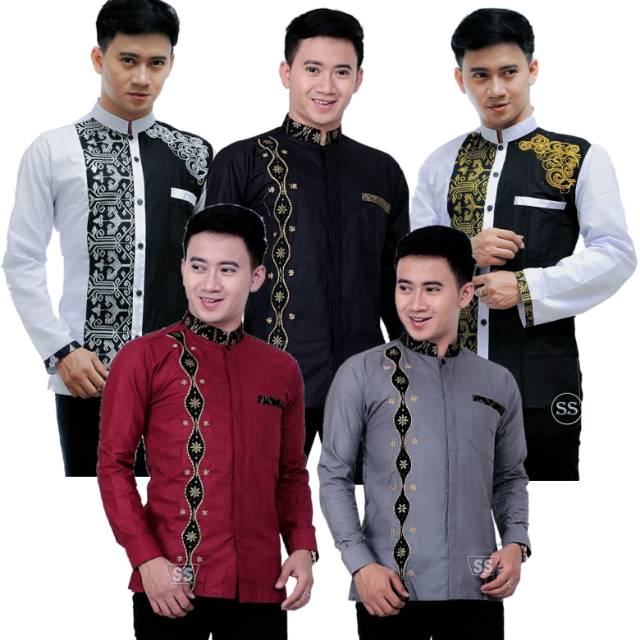 Raya Kemeja Koko Shirt For Men Gus Azmi Moslem Muslimin