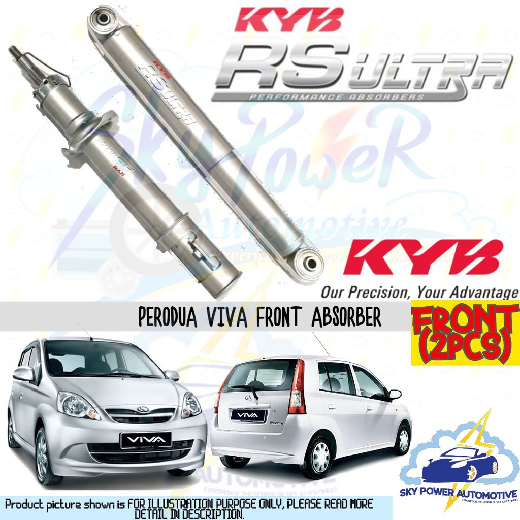 PERODUA VIVA KAYABA KYB RS ULTRA HEAVY DUTY HIGH PERFORMANCE SHOCK