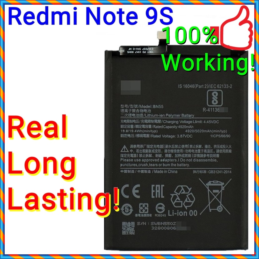 Mah New Ori Long Lasting Stable Battery Bn For Xiaoml Redmi