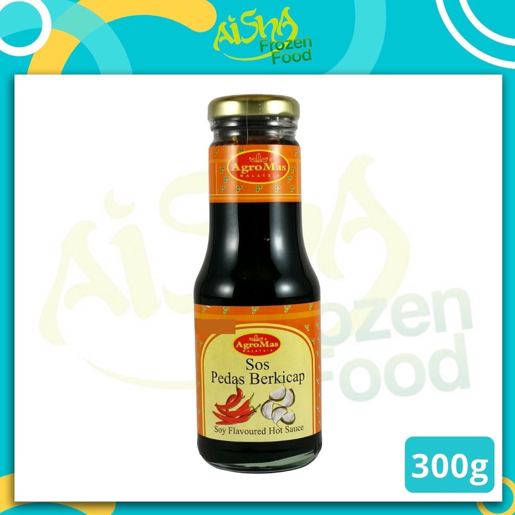 Agromas Sos Pedas Berkicap 300g Soy Flavoured Hot Sauce Shopee Malaysia
